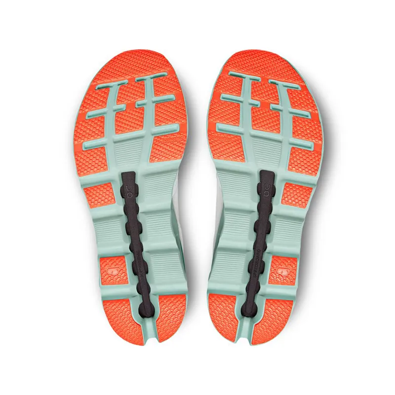 On Cloudstratus Road Running Shoes - Undyed-White Creek-2